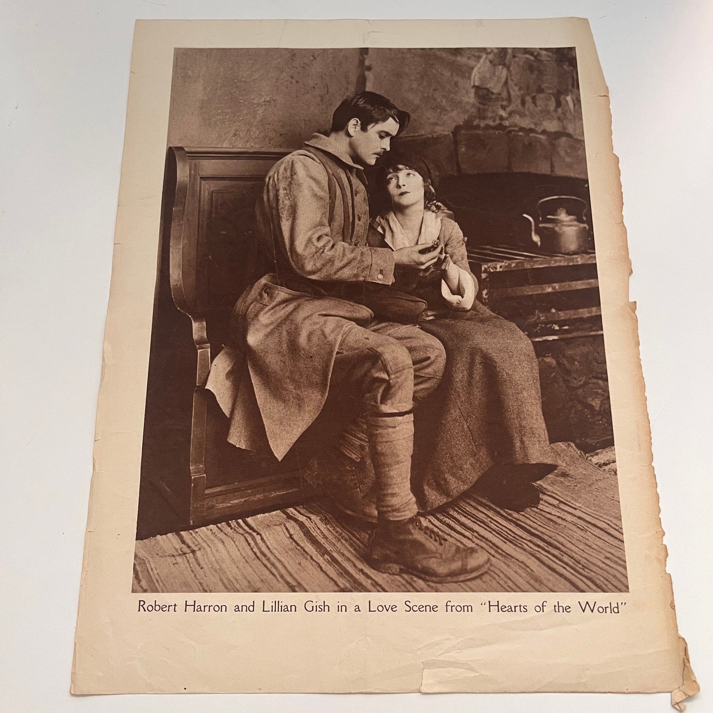 General Foch Commander-In-Chief of Allied Armies 10.5x14" Antique Portrait V26-4