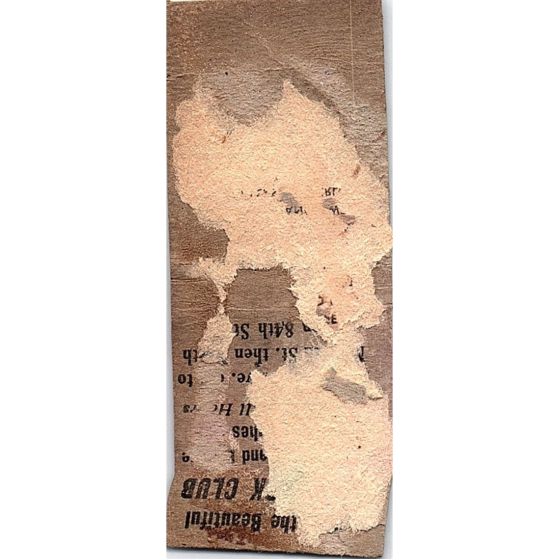 Pickwick Club Milwaukee WI Vintage Matchbook Cover SC7-Y6