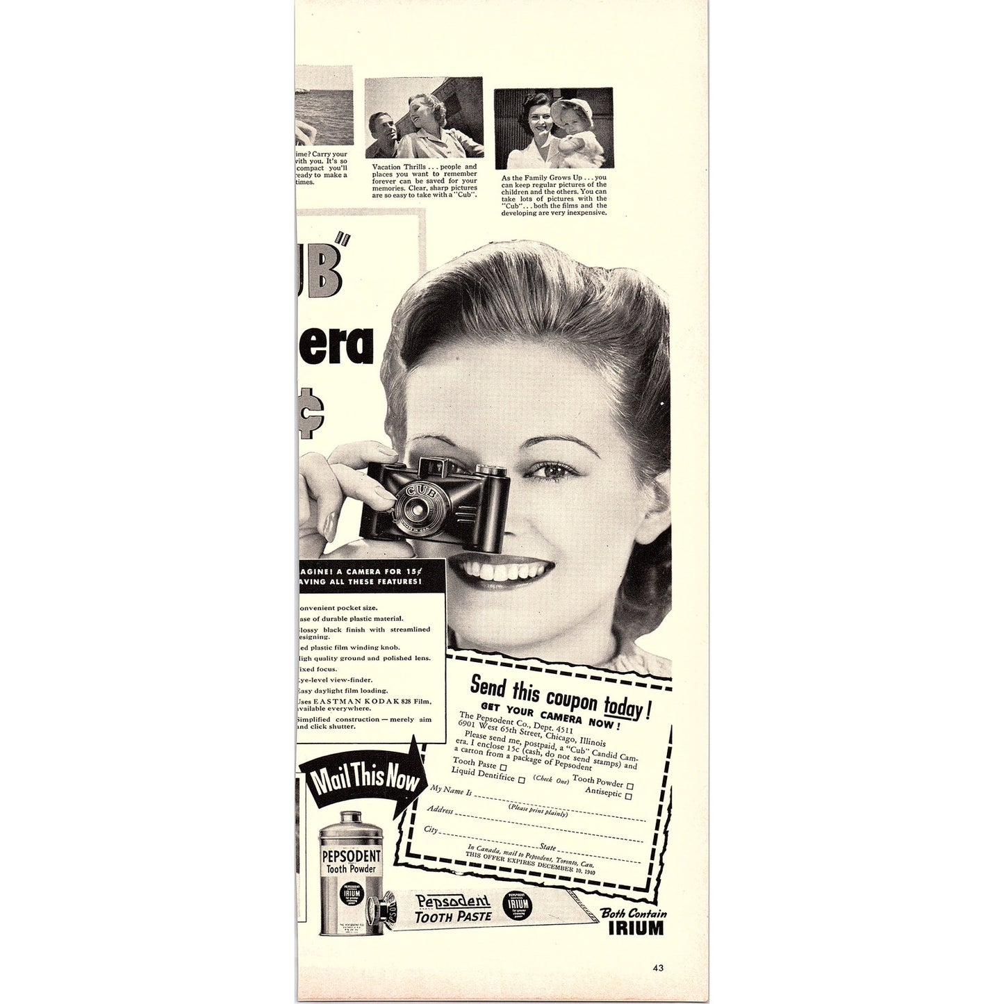 Freeman Shoe Corporation Beloit Wisconsin 1940 Ad V14-8
