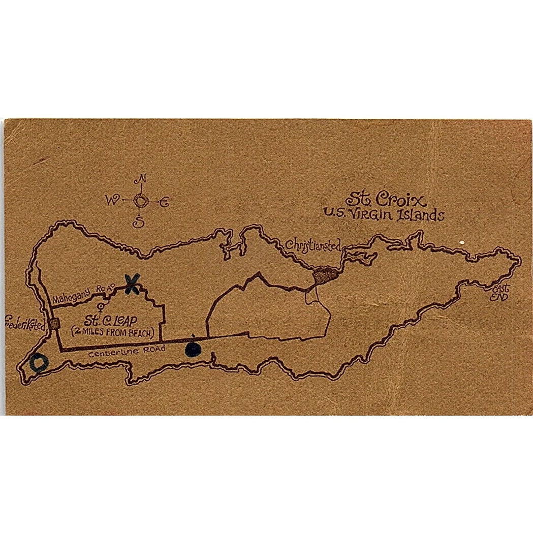 St Croix Life & Environmental Arts Project Fletcher Pence Business Card SF3-B6