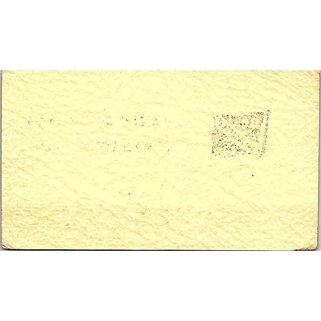 Harold W Riley Master Mariner British Columbia Supercargoes' Assn Card SD9-B8