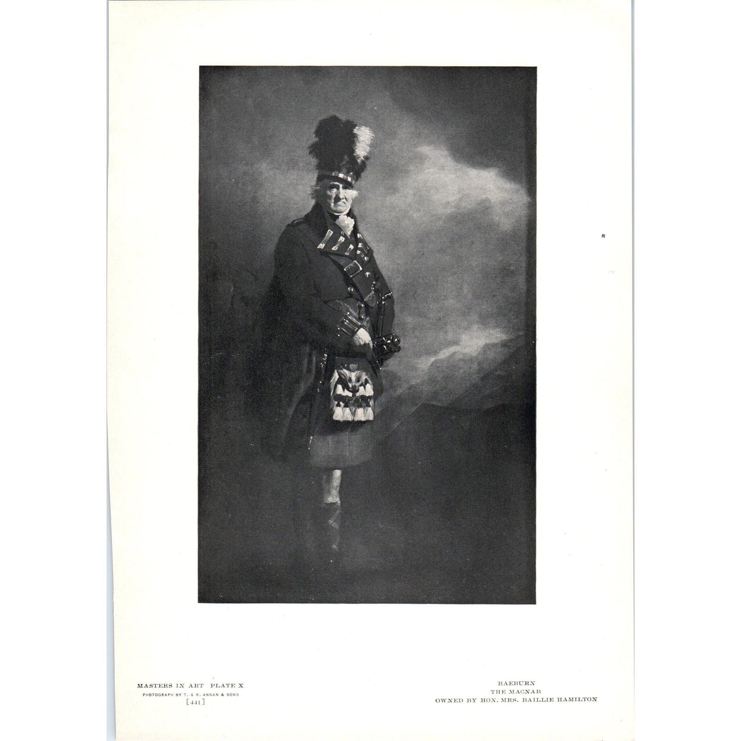 The Macnab - Raeburn c1905 Art Print D16