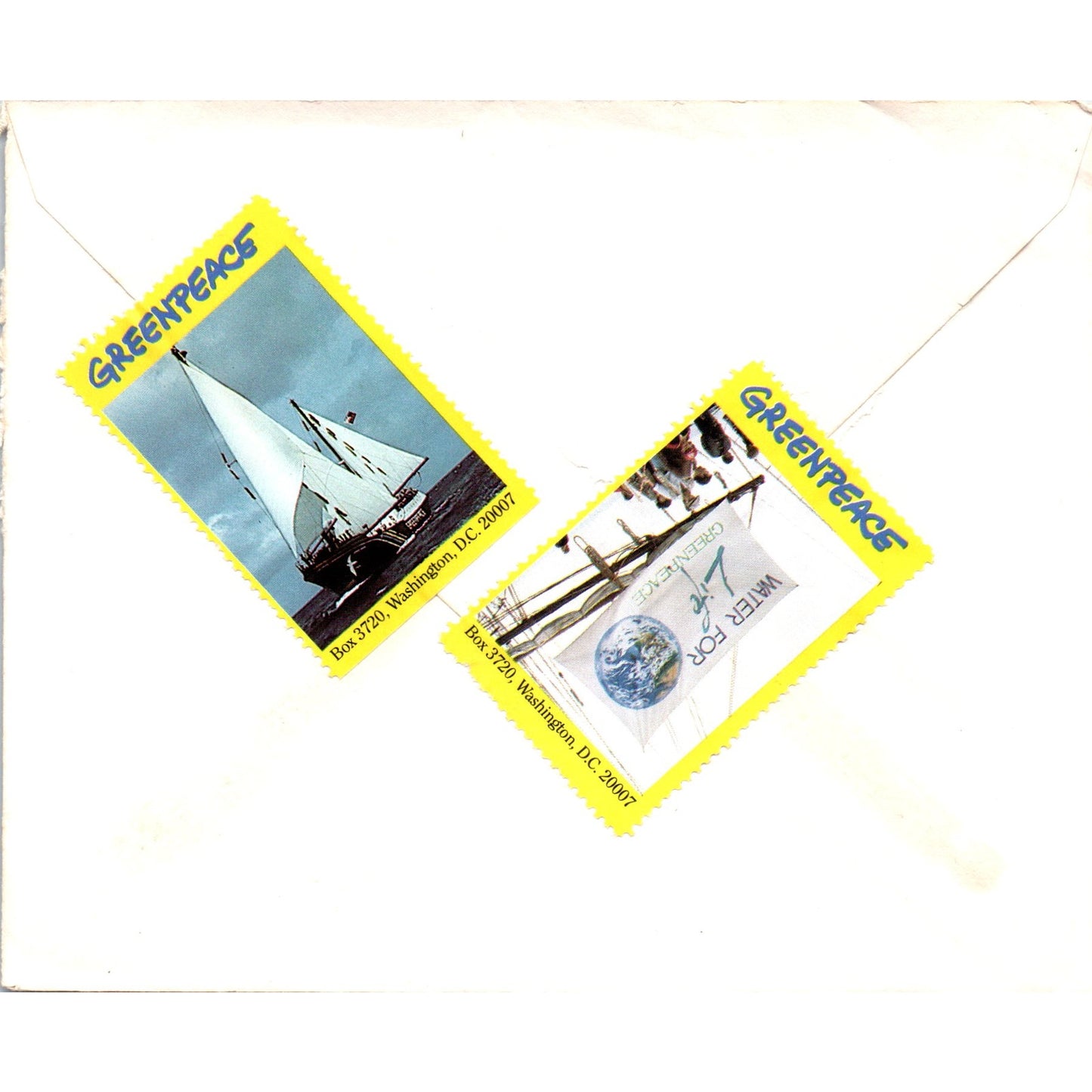1989 Collector of Taxes Titusville NJ 84 Olympics Postal Cover Envelope TG7-PC3