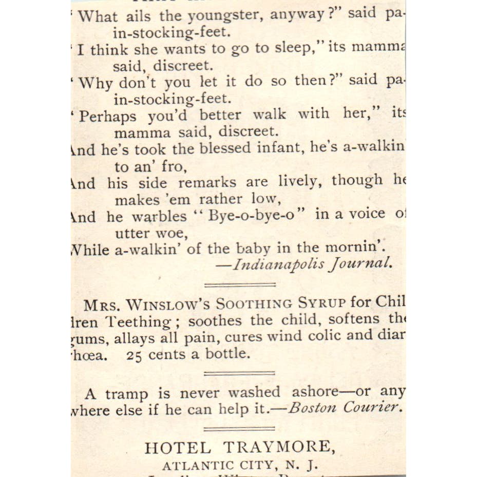 Kirk's Juvenile Toilet Soap 1893 Judge Magazine Ad AB9-J