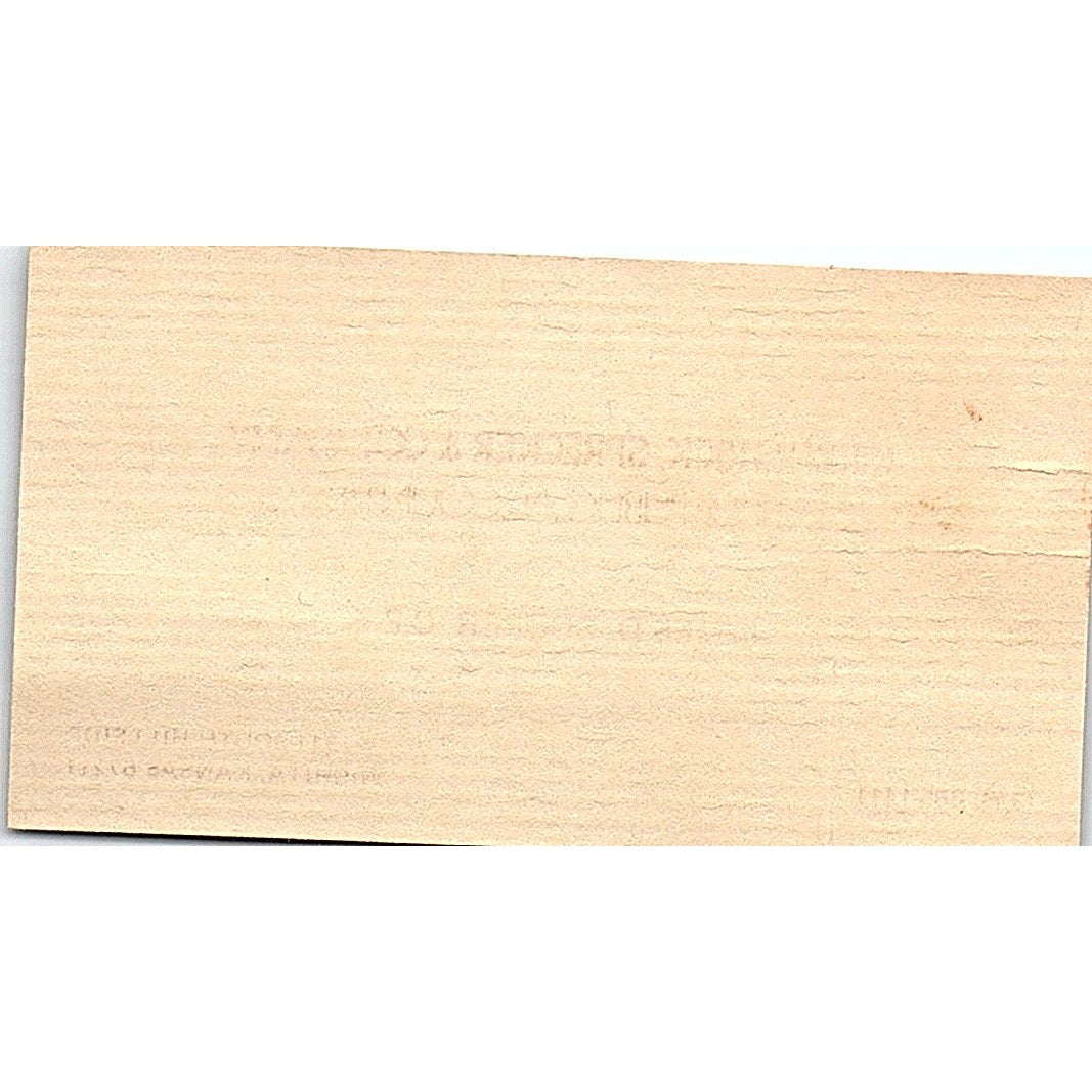 James D Cooper CPA Kirkpatrick, Sprecker & Co Wichita KS Business Card SD9-B1