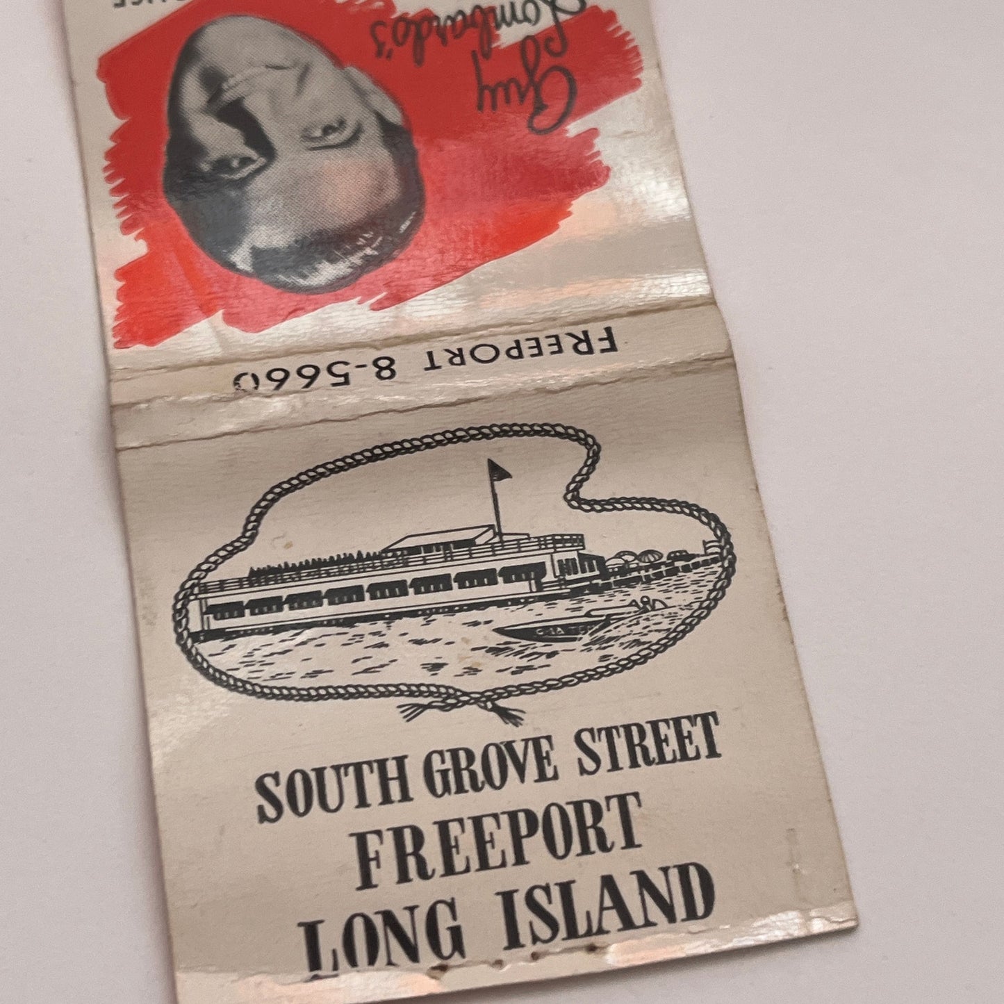 Guy Lombardo's East Point House Freeport Long Island Matchbook Cover TB8-MB2-3