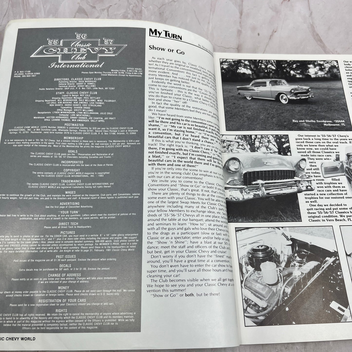 Alternator Conversion - '55, '56, '57 Classic Chevy World Magazine Apr 1983 M30