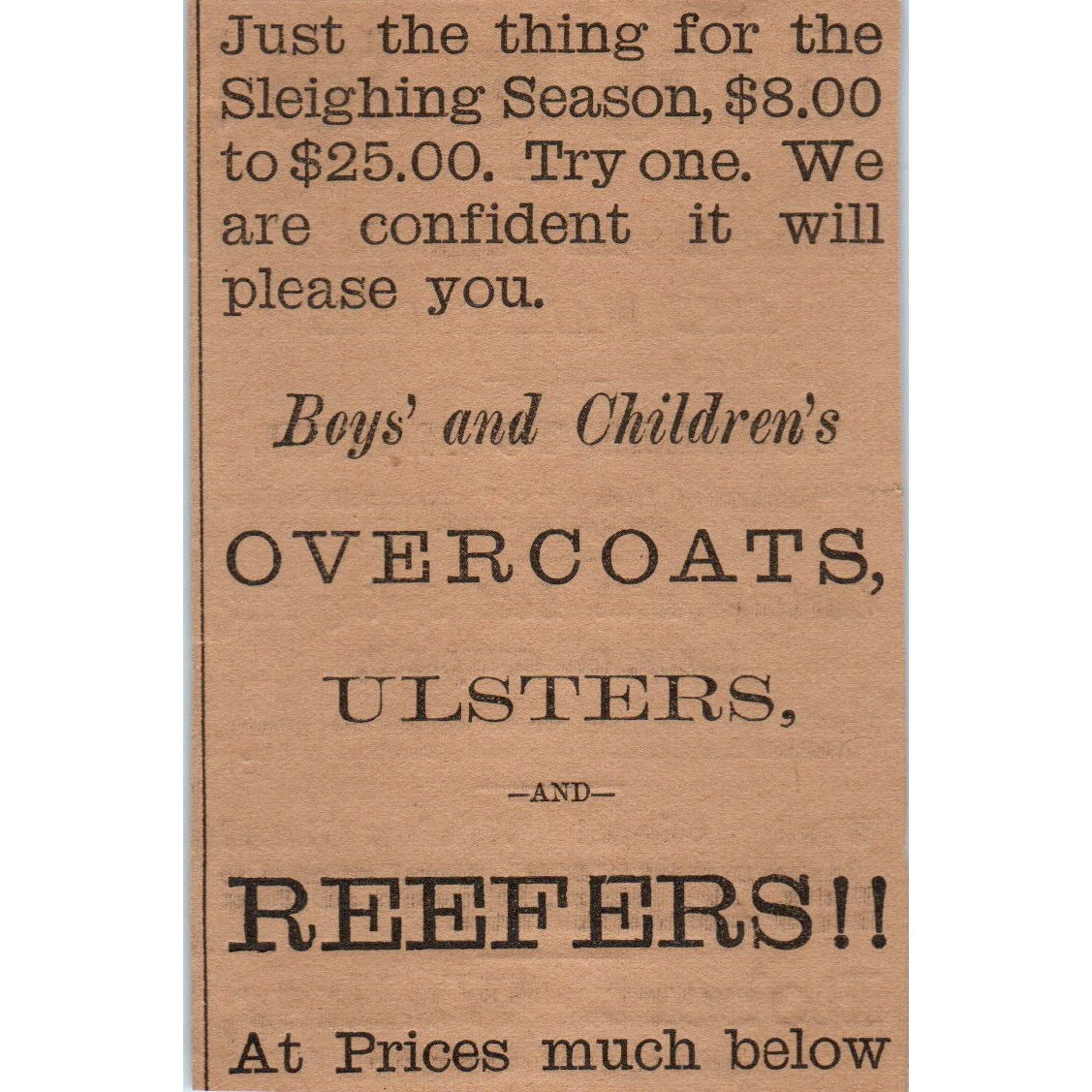 Robert Walker Wallpaper Main St. 1886 Hartford CT Victorian Ad AB8-HT1