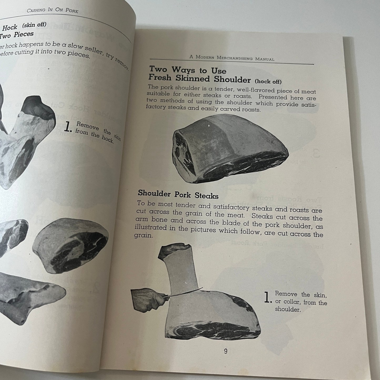 Cashing in on Pork National Live Stock & Meat Board Vintage Booklet TK2-XB1