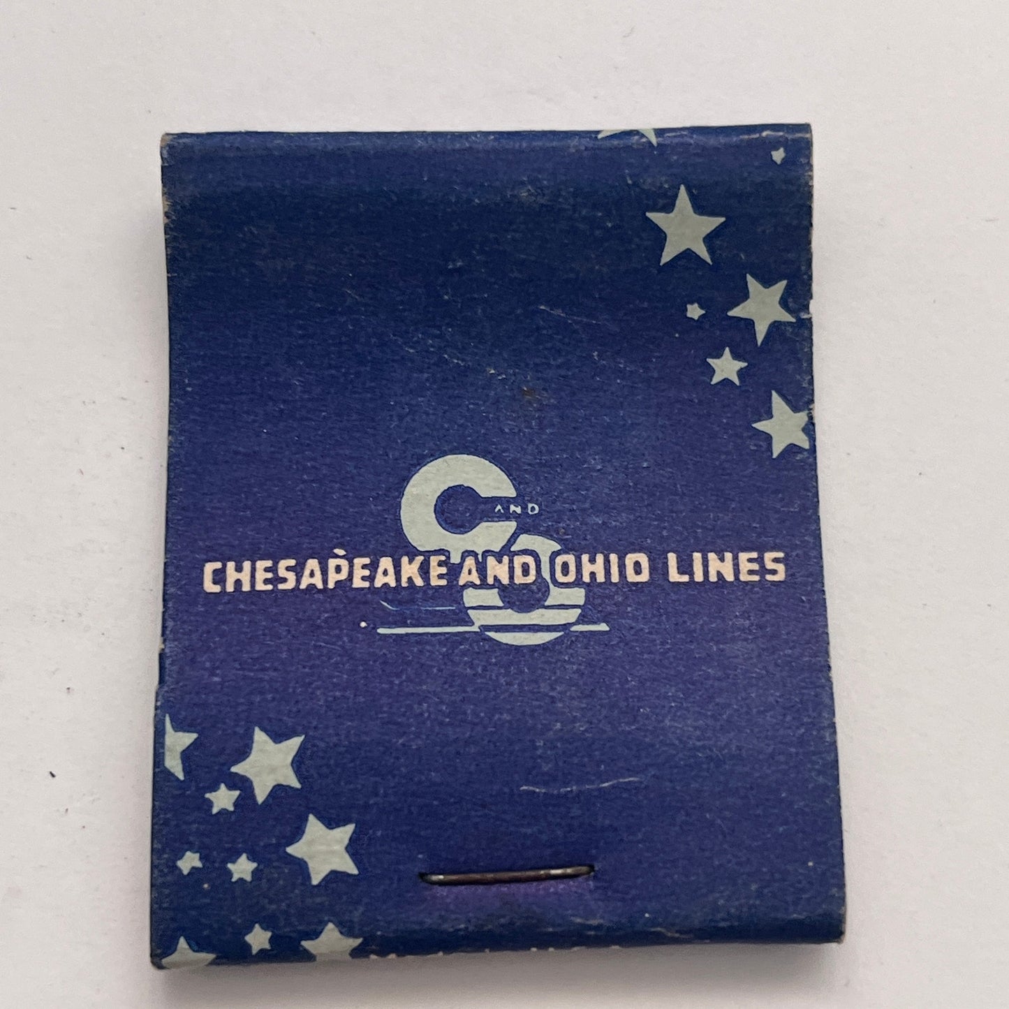 Sleep Like a Kitten Chesapeake & Ohio Lines Vintage Matchbook Cover TB8-MB-7