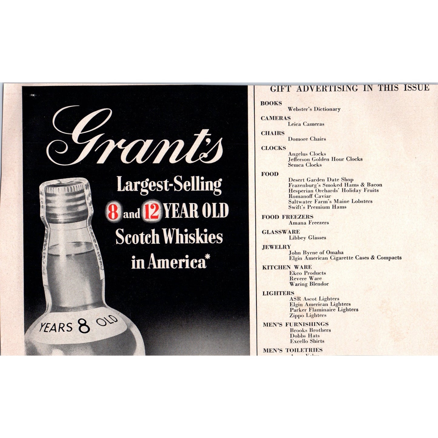 Tissot Tourneau Watches NY 1951 Magazine Ad AF1-MF1