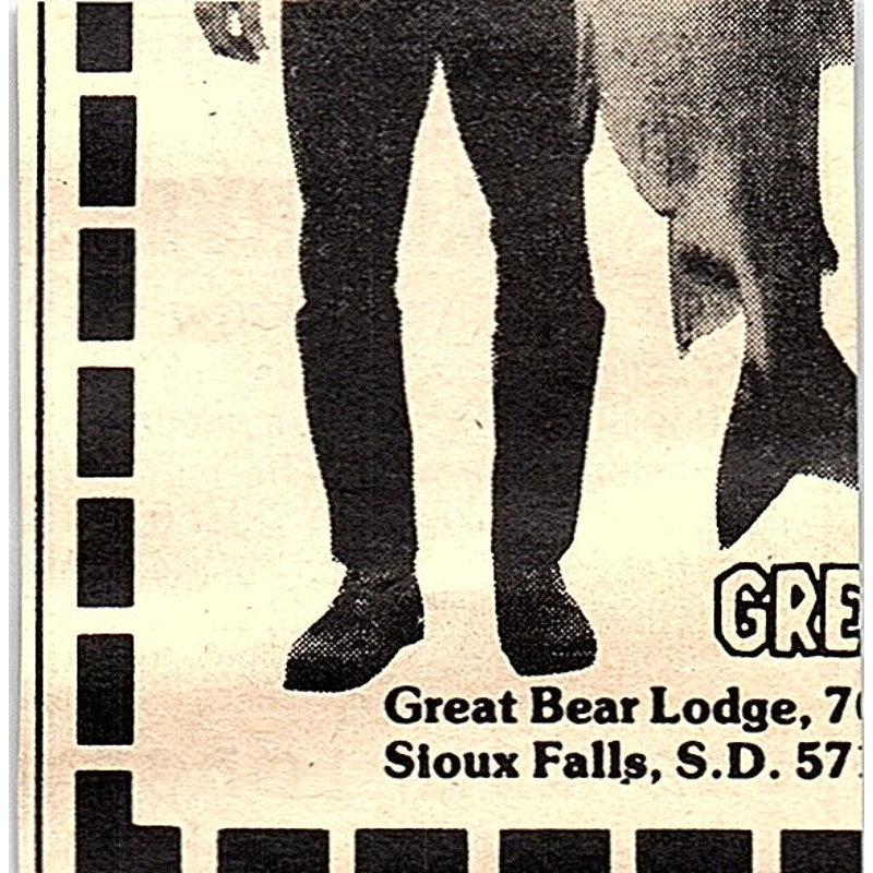 Caugee's Bay Outpost Bad River Lodge Alban Ontario Canada 1977 Ad AF6-M3