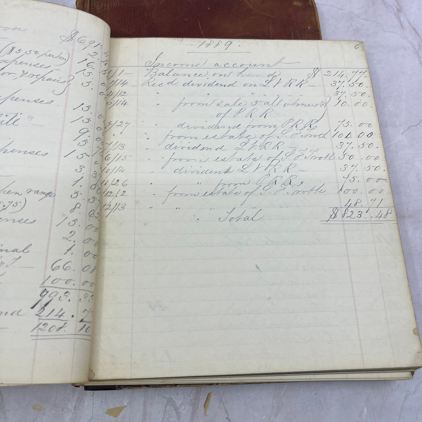 Lot of 1800s Log Books J.E. Witmer II, Ross Witmer TH9