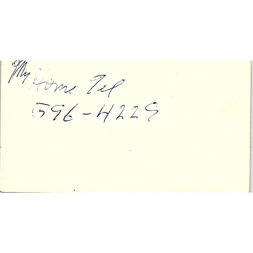 Robison, Hill & Price Robert D Price CPA Artesia CA Vintage Business Card SD9-B1