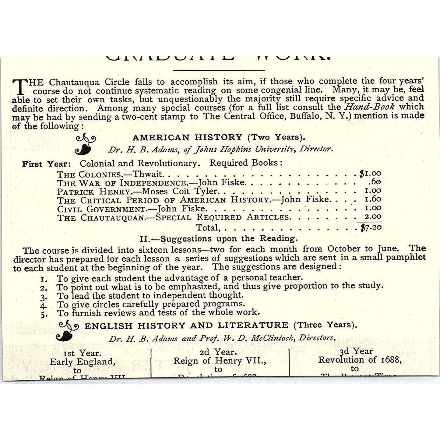 A. De Potter Tours to Europe and the Orient Albany NY 1892 Ad AG2-H6