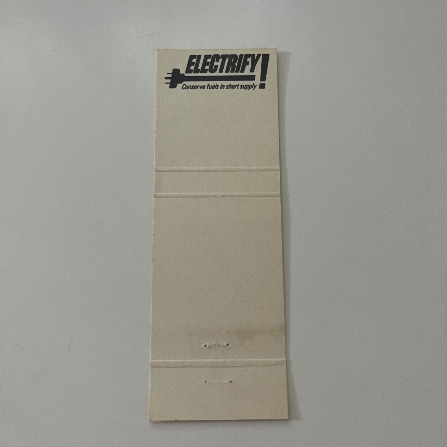 Carlton County Power Kettle River MN Reddy Kilowatt Vtg Matchbook Cover MB37-2