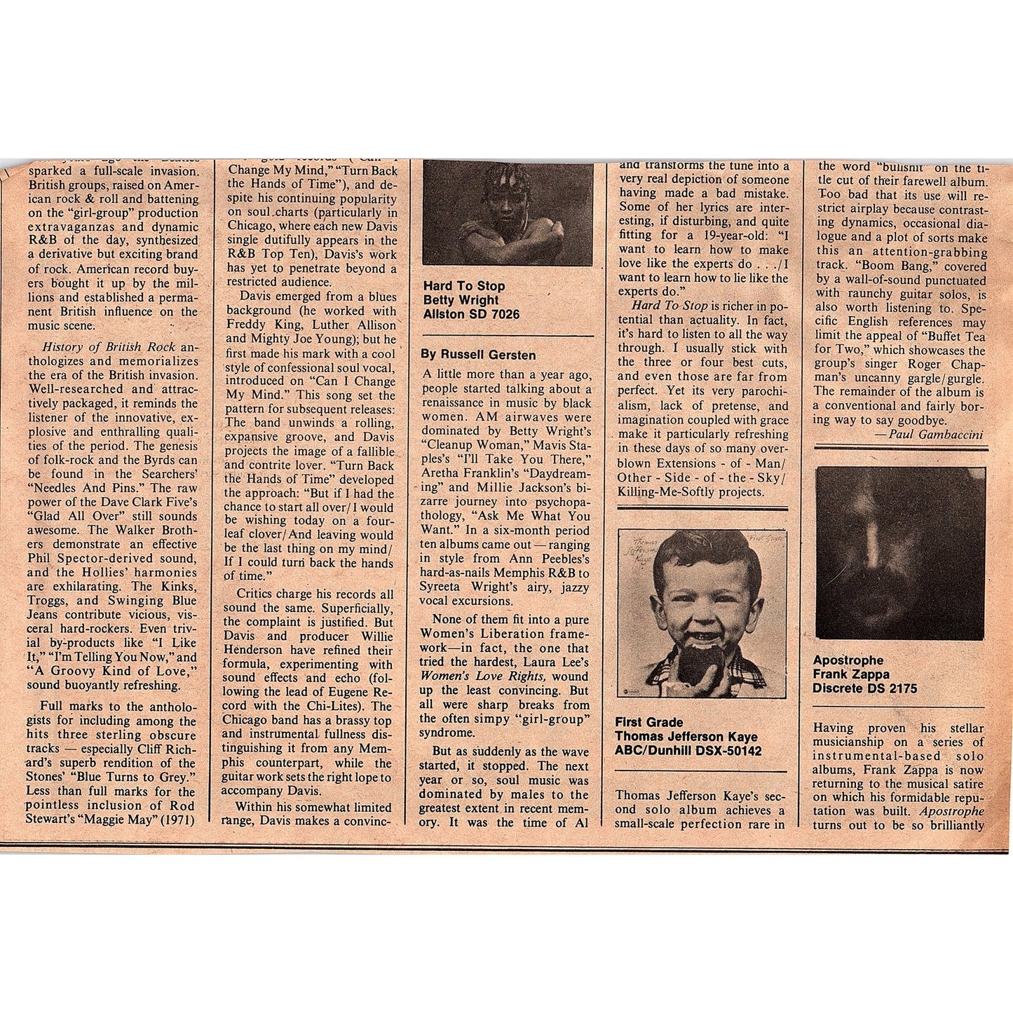 Warehouse Sound Co Sound Systems San Luis Obispo CA 6.5x9.5 1974 Ad AF6-18