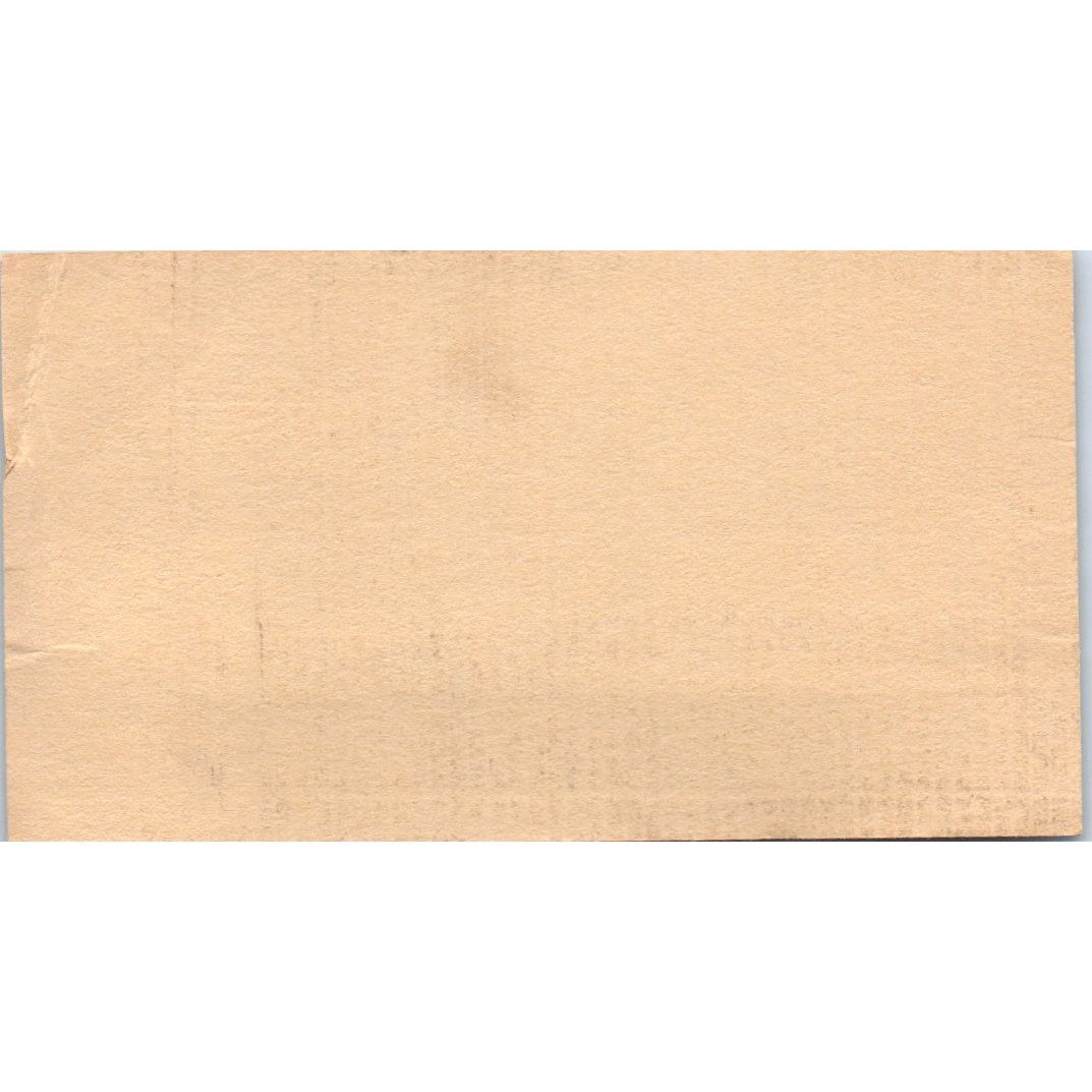 Country Inn BBQ Pat & Roy Morales Dickinson Texas Vintage Business Card SD8-B6