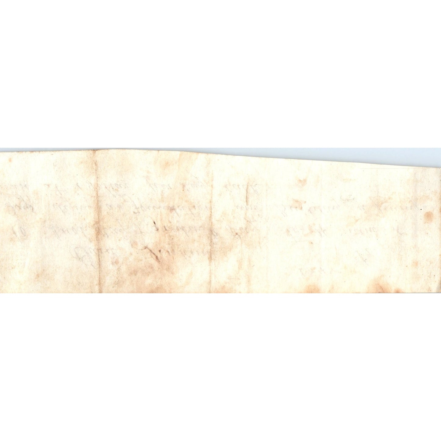 1848 Handwritten Note David Jenkins, Jacob & Frederick Ray D20