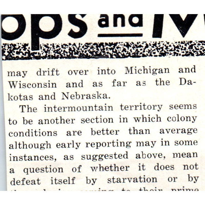 Williams Bros Mfg Co Bee Supplies Portland Oregon 1964 Magazine Ad AK5-S36