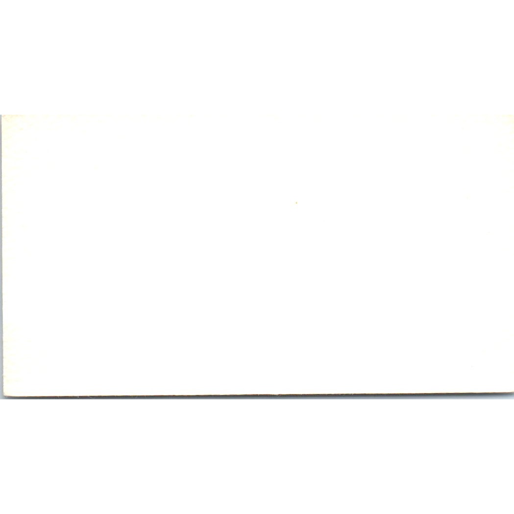 Stan Simmons The Inn Rancho Santa Fe CA Vintage Business Card SD8-B22