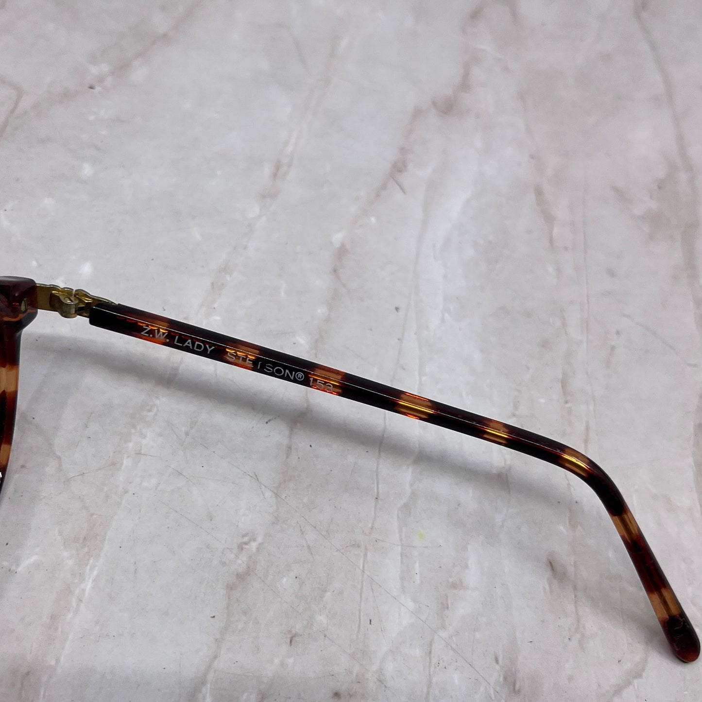 Retro ZW Lady Stetson 153 Tortoise Shell Sunglasses Eyeglasses Frames TG7-G3-5