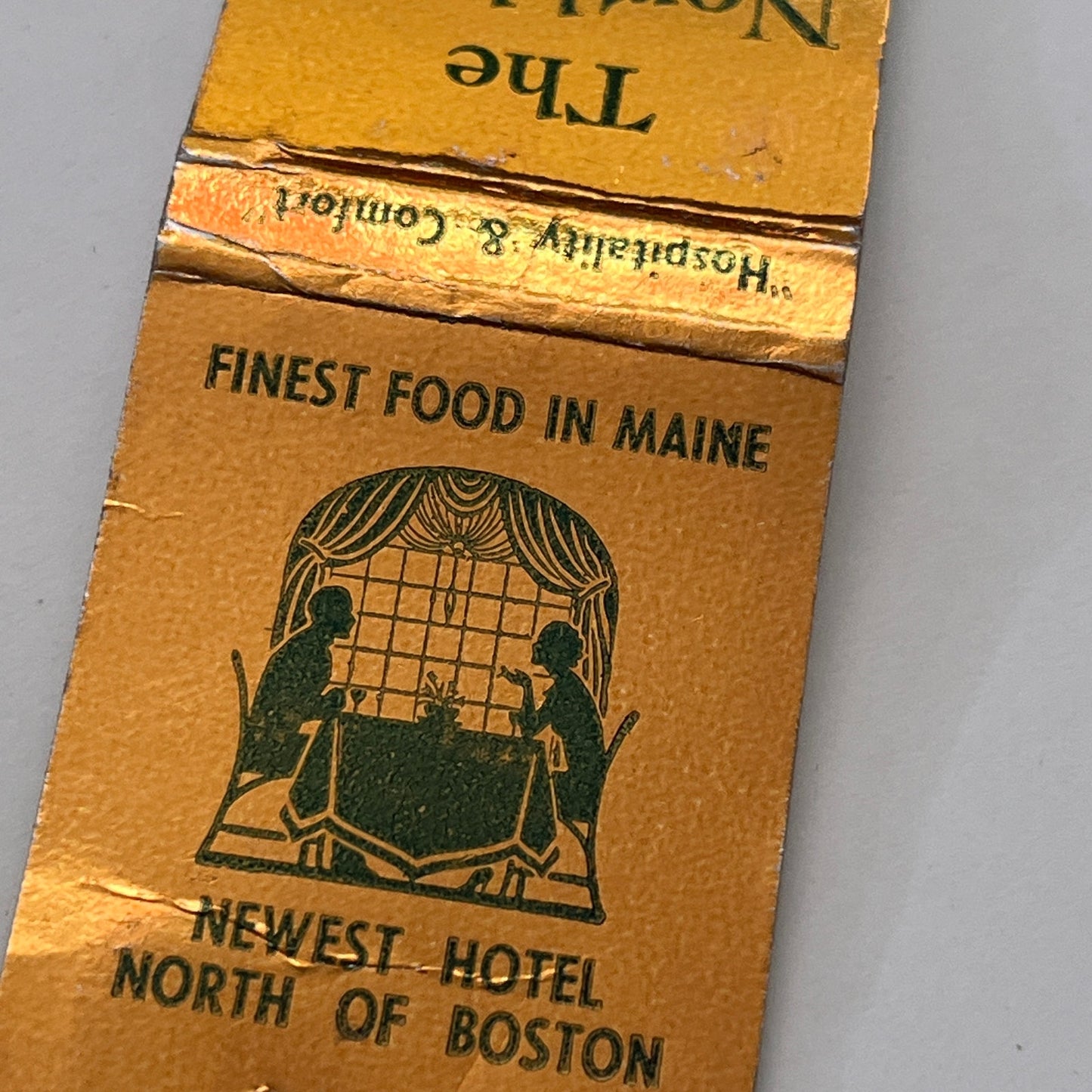 The Northland Houlton Maine Vintage Matchbook Cover MM3-2