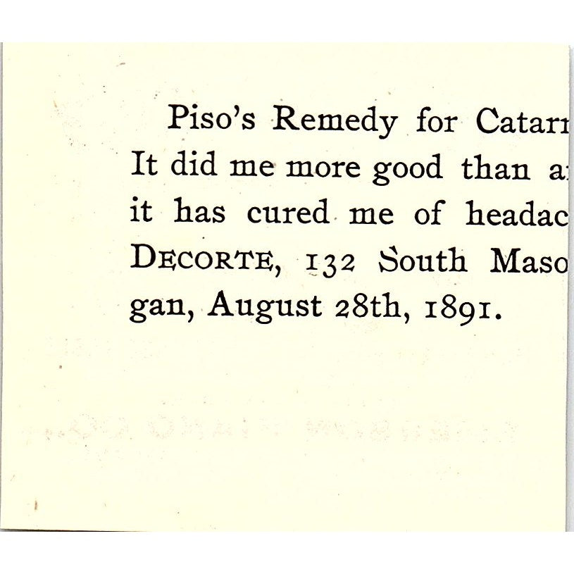 Emerson Piano Co Tremont St Boston 5th Ave NY 1892 Ad AG2-S26