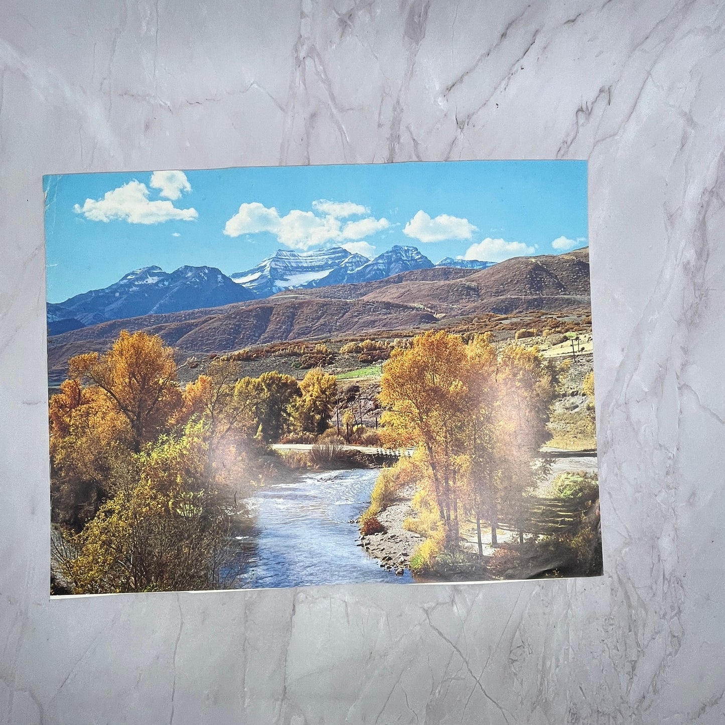 Logan Canyon Provo River Utah 11x14" Art Print V22