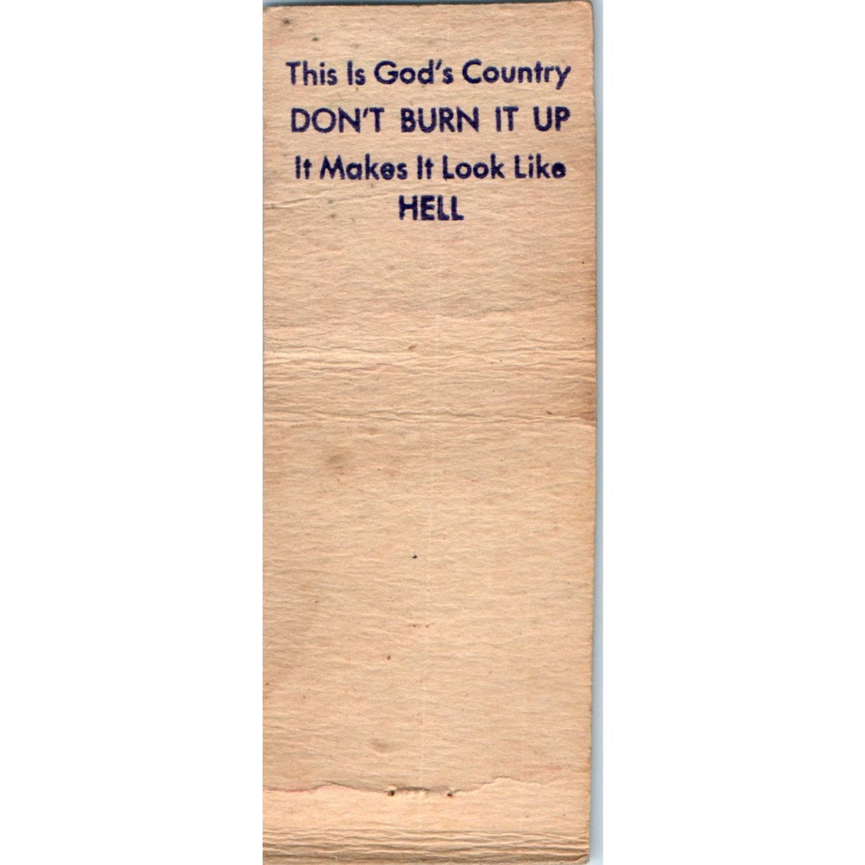 Minocqua Pine Village Max Kaminske WI Vintage Matchbook Cover SF4-Y3