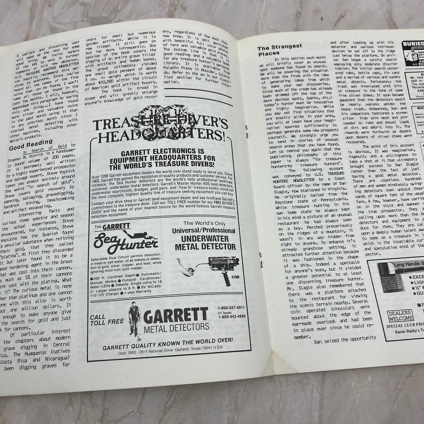 1983 July - US Treasure Hunters Newsletter - Bresciani New Bedford MA M11