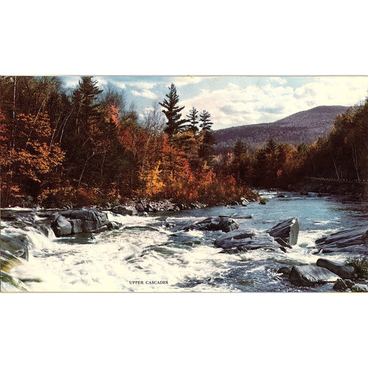 Swift River Upper Cascades Retro Vintage Art Print 5x9 V19