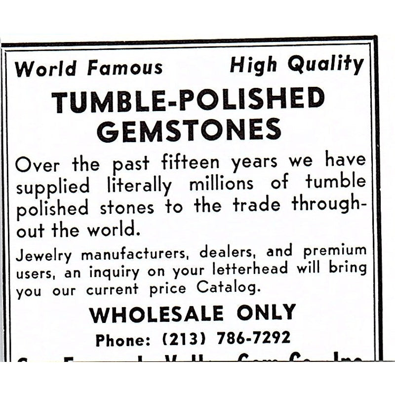 Perham's Maine Mineral Store West Paris ME 1972 Ad AF8-M2