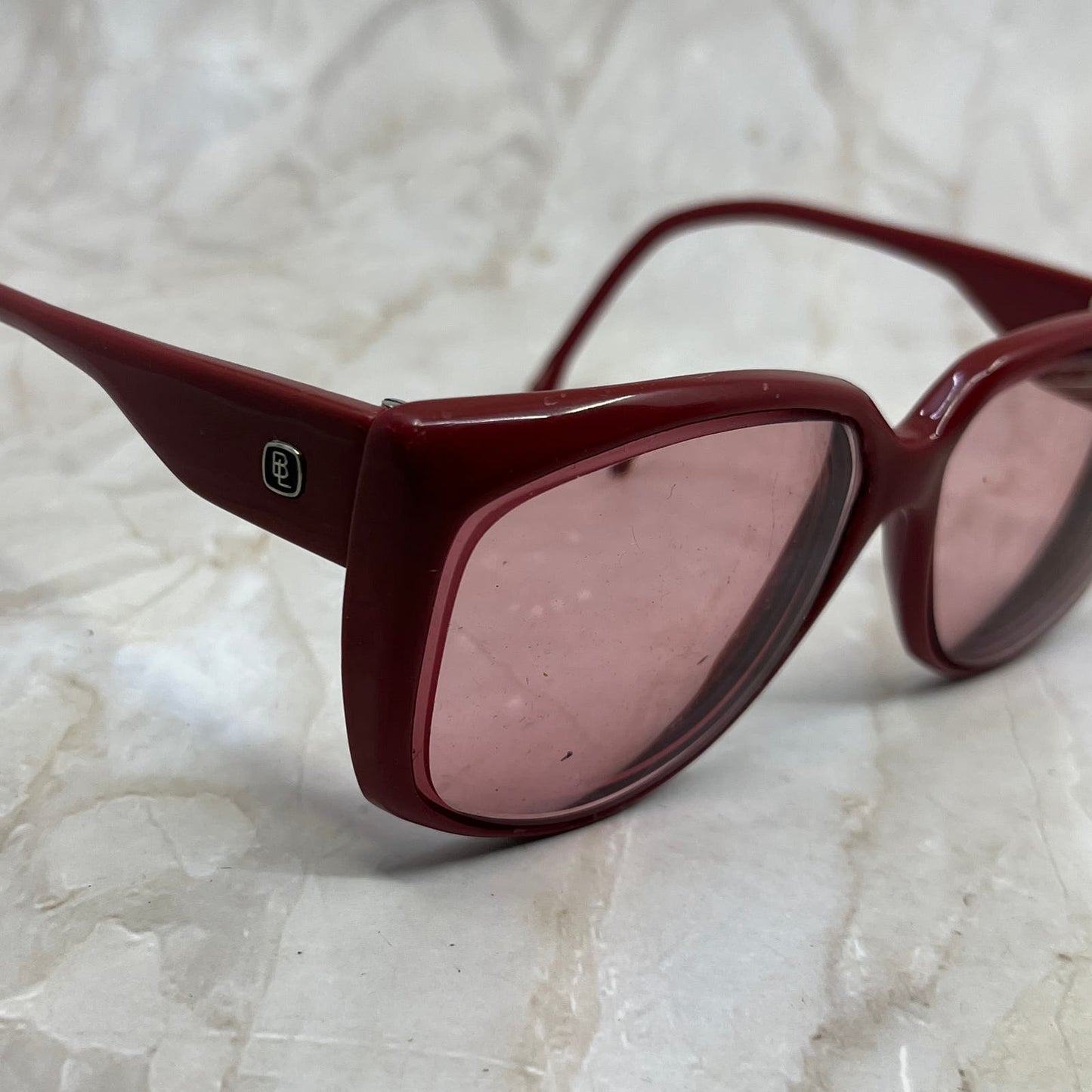Retro Women’s BL Red Oversize Sunglasses Eyeglasses Frames TD7-G8-8