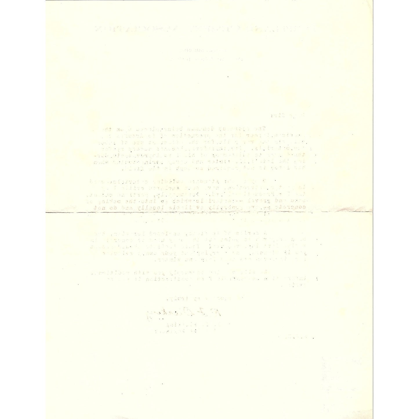 Portland Cement Association Letter Des Moines IA R.F. Dierking c1942 WWII AG5-2