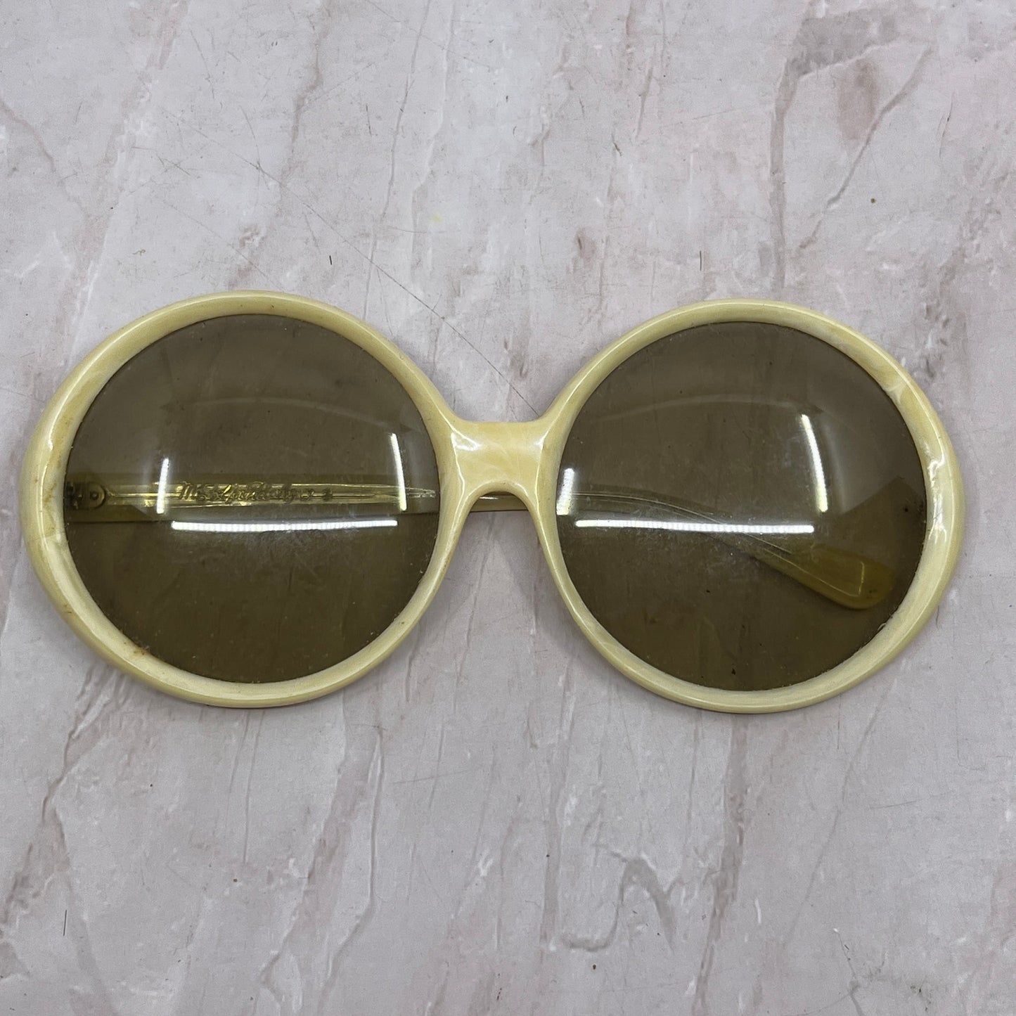 Mod Pearlescent Gogo Oversize Italian Sunglasses Glasses Frames TF4-G1-8