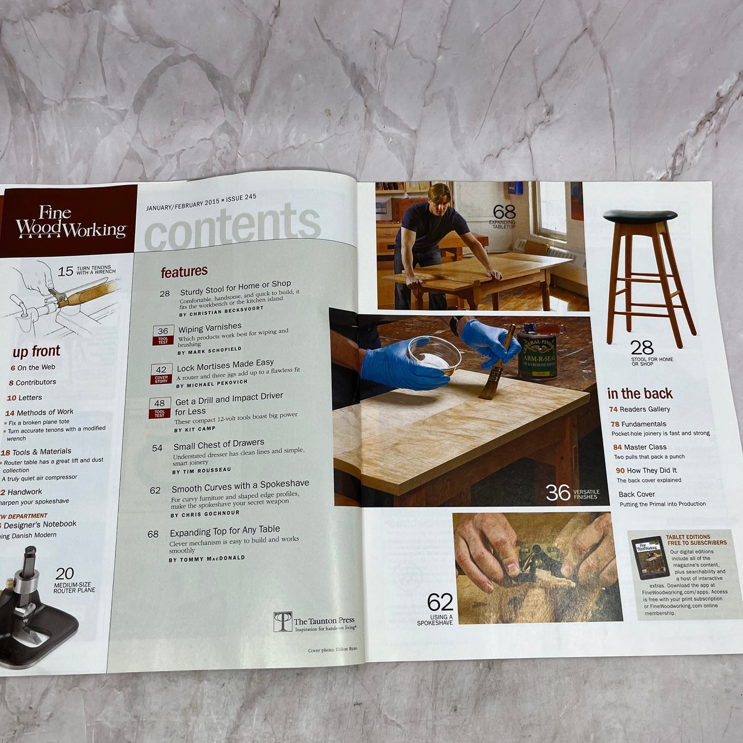 Lock Mortises - Feb 2015 No 245 - Taunton's Fine Woodworking Magazine M35