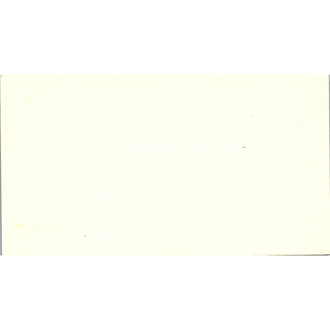 Cully Vaughan CPA Huntsville TX Vintage Business Card SD9-B1