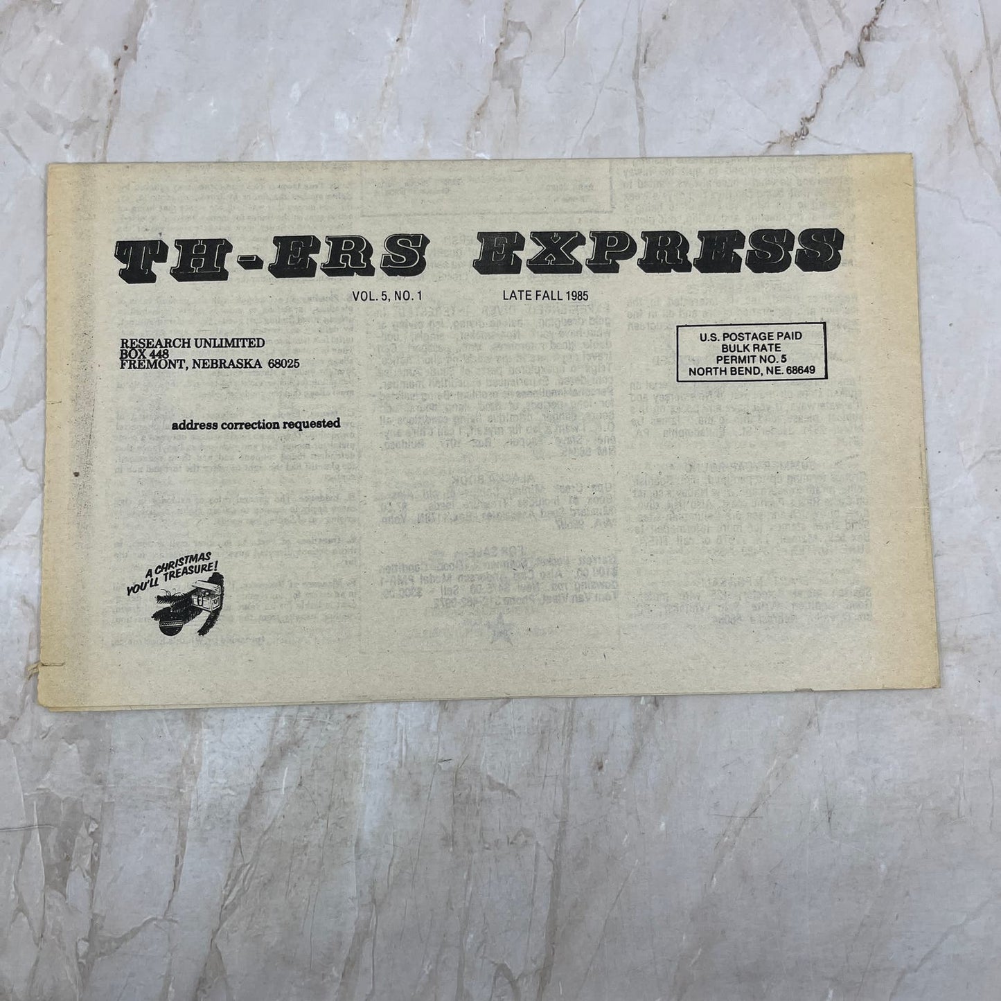 1985 Fall - The Th-Ers Treasure Hunting Newsletter - Ames NE M11