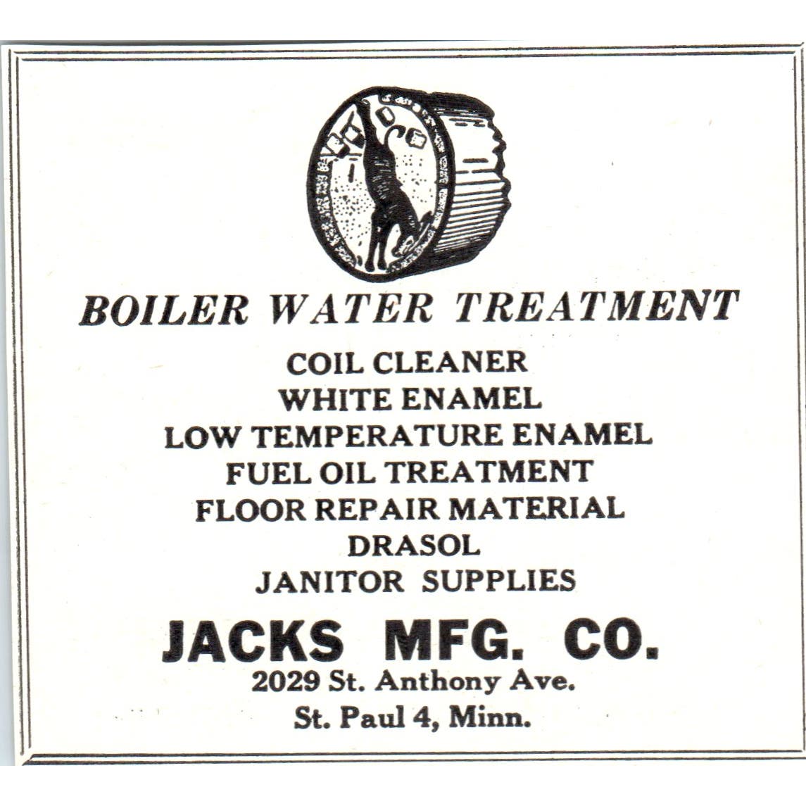 Jacks Mfg Co St Paul Diamond Crystal Colonial Salt General Foods 1953 Ad AE9-DC2