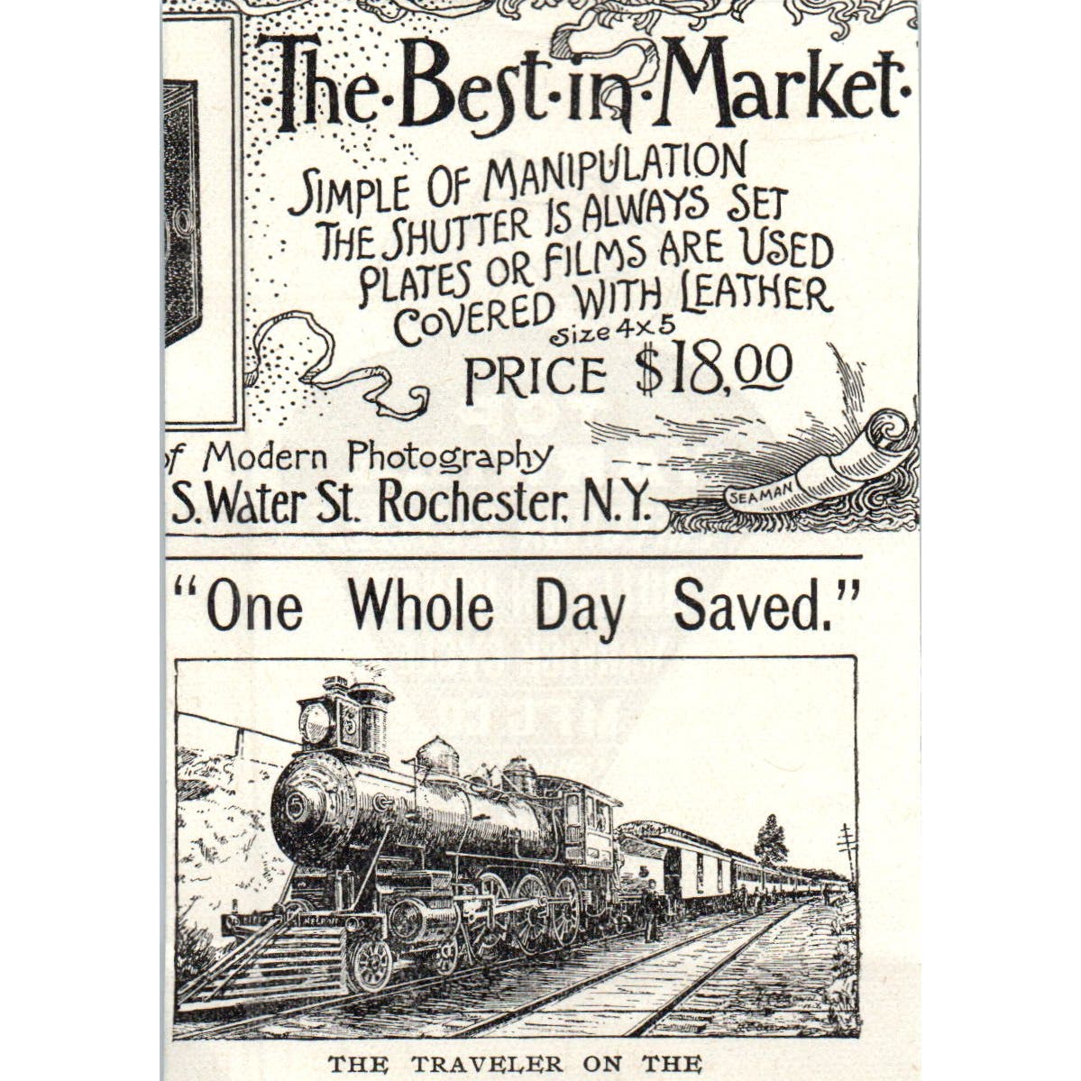 Warwick Perfection Bicycles Springfield MA c1890 Victorian Ad AE8-CH6