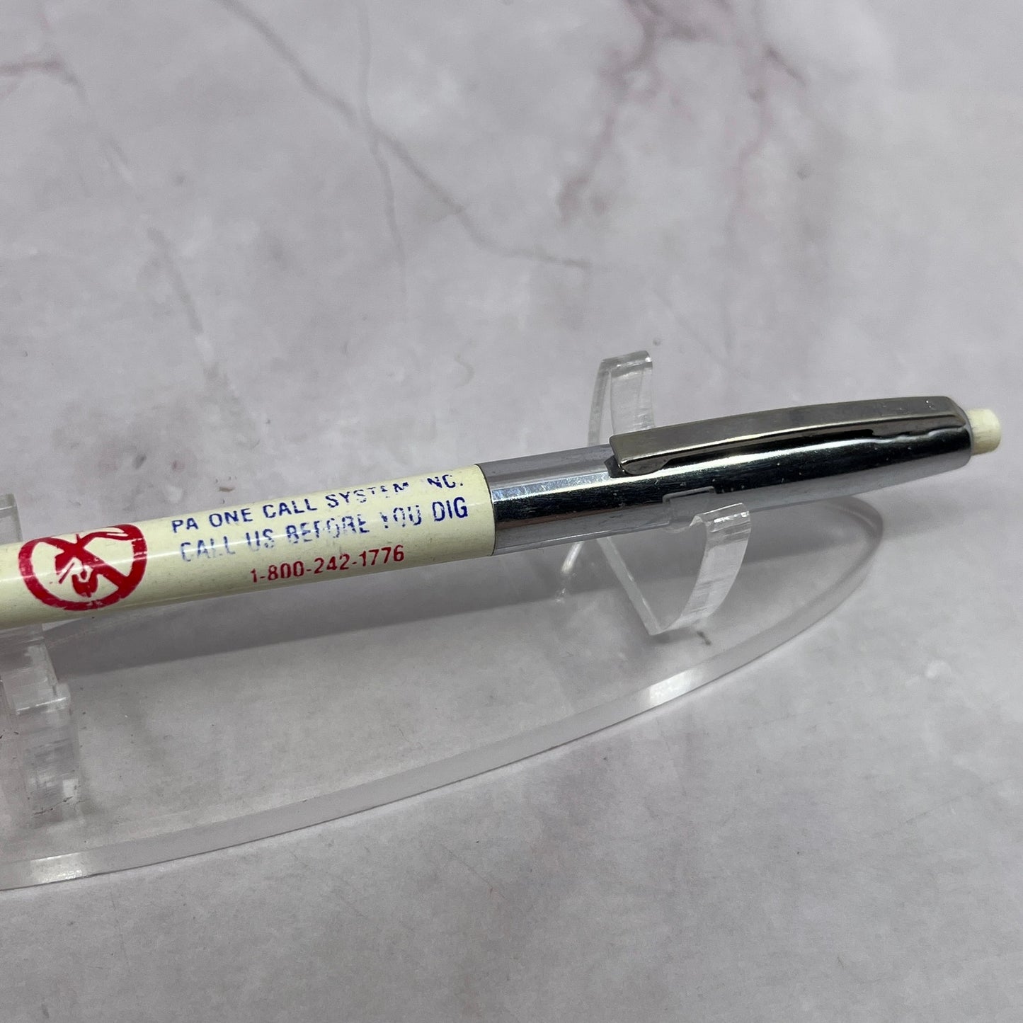 PA One Call System Inc. Vintage Advertising Pen TC5-PP2