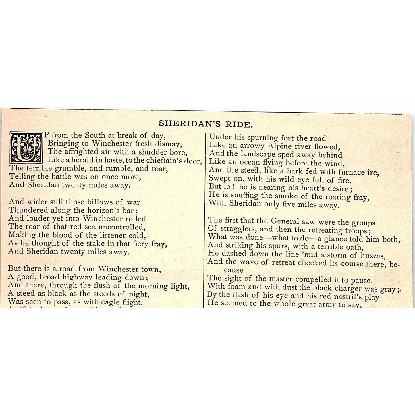Sunset - Percy Bysshe Shelley 1884 Poem AG3-M4