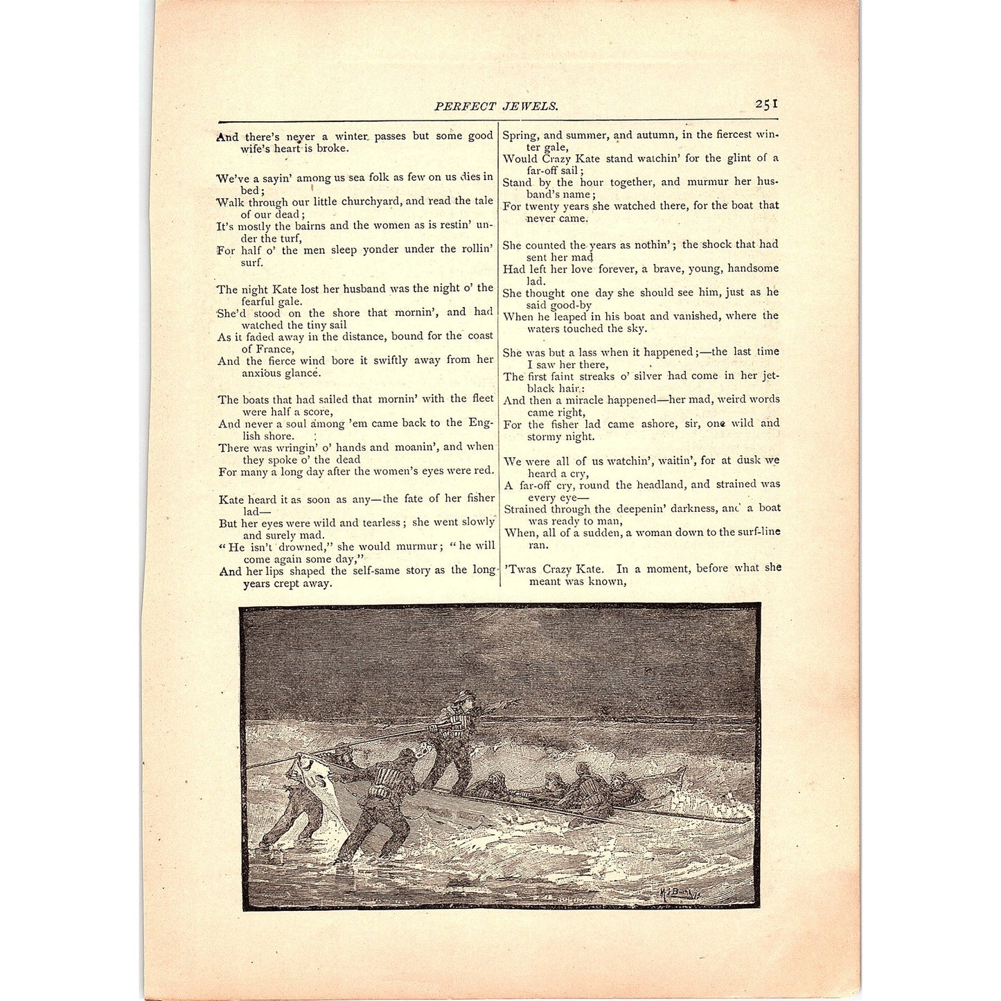 The Face Against the Pane Aldrich, In The Harbor Sims 3 Pages 1884 Poem TA5-CJ-4