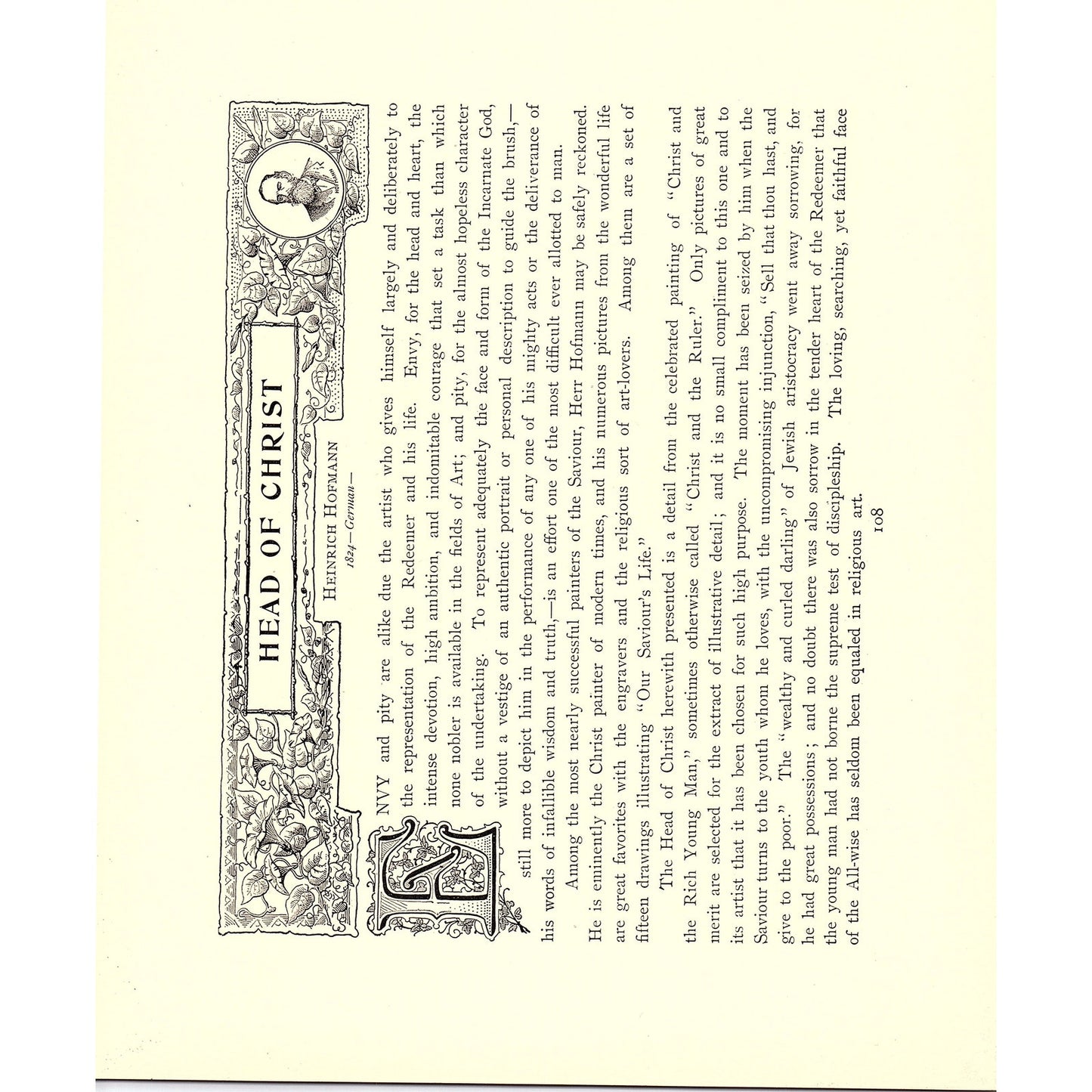 Cupid and Psyche - Antonio Canova - 1898 Litho Art Print D19