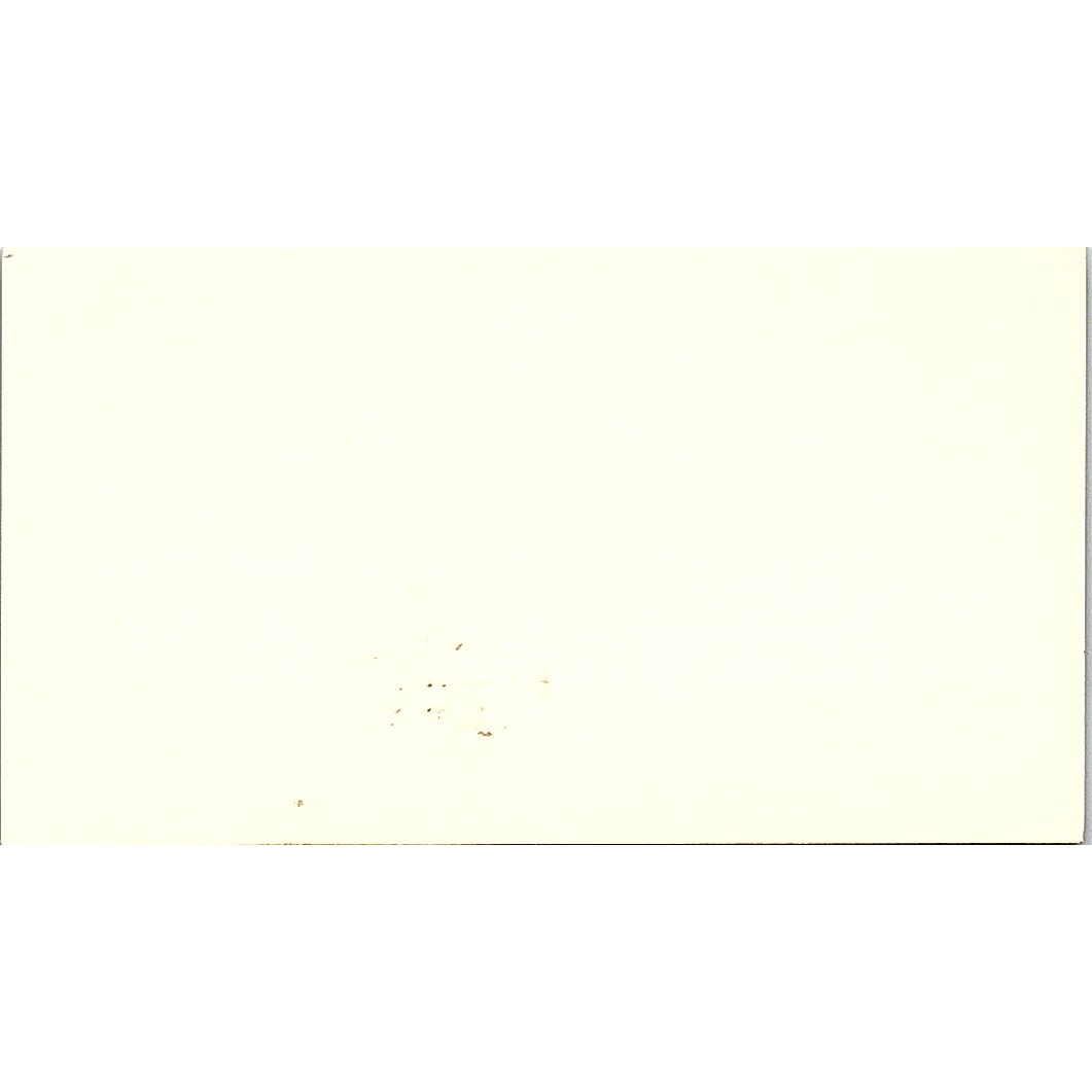 Fred Joaillier Don Weissman Houston Texas Vintage Business Card SB4-B1