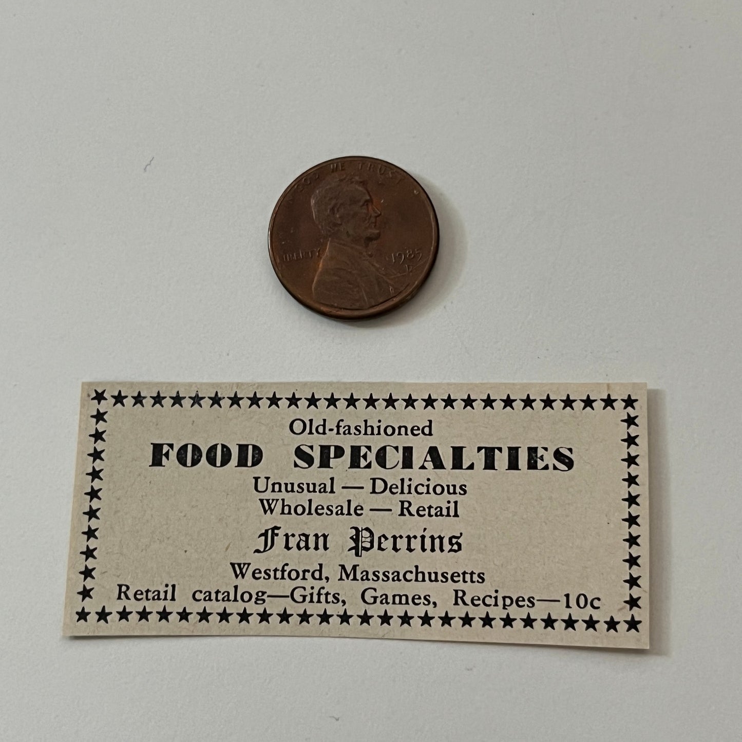Food Specialties Fran Perrins Westford MA 1952 Yankee Magazine Ad SAG5-S3