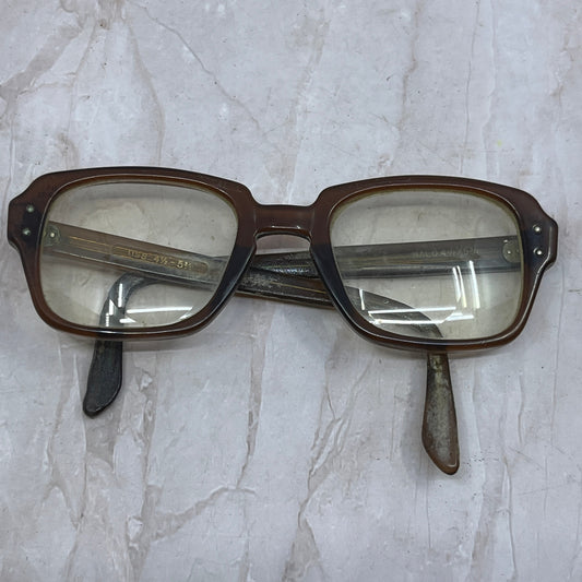 Retro USS Halo Military Glasses 4 1/2-5 3/4 Sunglasses Eyeglasses Frame TG7-G4-1