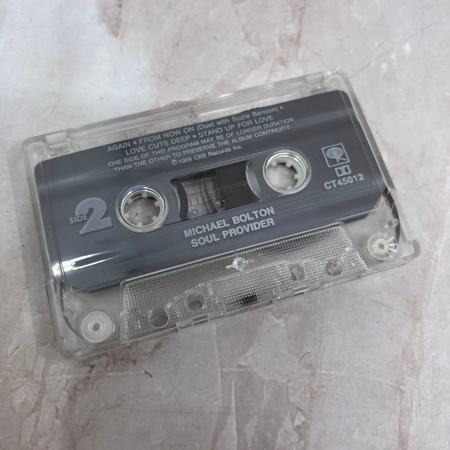 Michael Bolton Soul Provider Cassette Tape TF4-TC