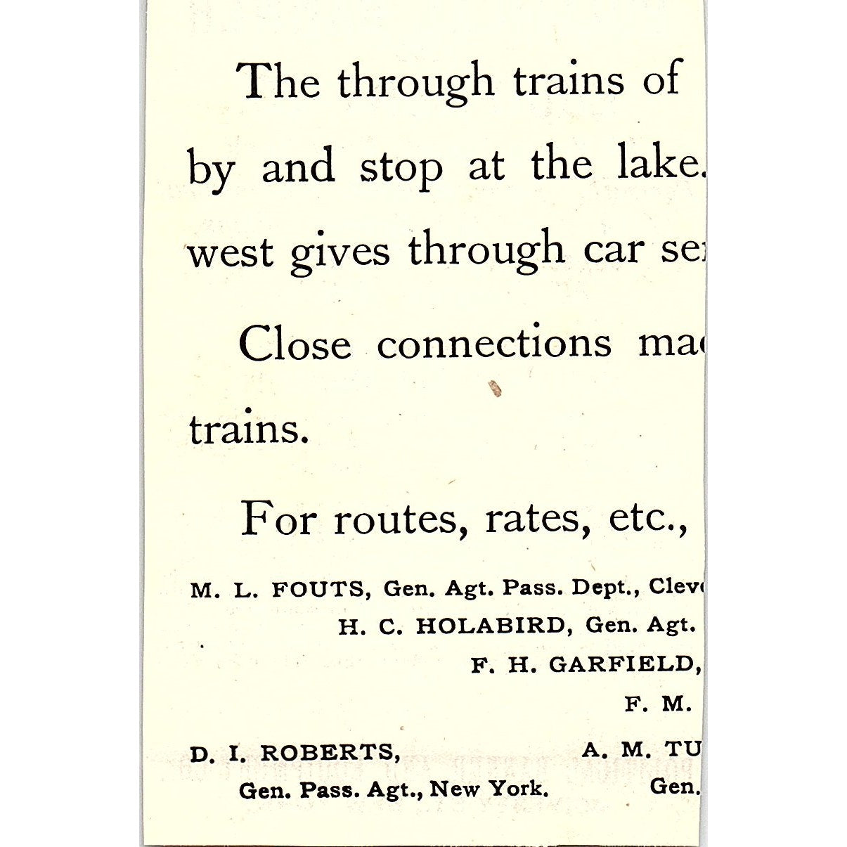 Political Banner and Equipment Co 46 Vesey St. New York 1892 Ad AG2-M19